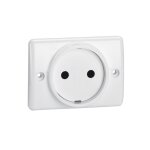 Prise de courant plinthe socle  encastrer 10 / 16a 2p - legrand - 050806