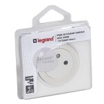 Prise de courant avec terre legrand céliane surface avec plaque blanc Prise de courant avec terre legrand céliane surface avec plaque blanc