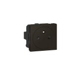- prise electrique murale avec terre mosaic surface - prise 2p + t a fixation par embotement - fabriqu ...