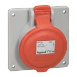 Prise à entraxes unifiés fixe p17 16a - 380v à 415v - 3p + t - 555188 - legrand Prise à entraxes unifiés fixe p17 16a - 380v à 415v - 3p + t - 555188 - legrand