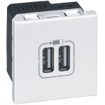 Les prises legrand - prise double usb - 2 modules Les prises legrand - prise double usb - 2 modules