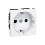 Prise mosaic 2p + t schuko a vis