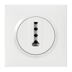 Prise telephone en t one blanc