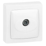 Prise tv legrand simple appareillage saillie blanc