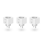 Prise wifi intelligente, matter, 3. 680w, commande voc / appli, pack de 3 Prise wifi intelligente, matter, 3. 680w, commande voc / appli, pack de 3