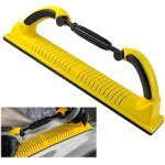 Professionnelle jaune cale a poncer main, ponceuse platre, ponceuse  main, 70 x 400 mm outil de ponage ...