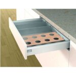 Profil d'am�nagement int�rieur de tiroir - orgastripe - blanc hettich