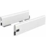 Profils arcitech - hauteur 126 mm - blanc - l270 mm hettich