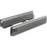 Profils arcitech - hauteur 94 mm - anthracite - l450 mm hettich