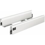 Profils arcitech - hauteur 94 mm - blanc - l400 mm hettich