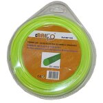 Profil bricoferr bf100 fil rond en nylon pour dbroussailleuse 2, 4 mm x 87 m