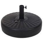 Progarden socle de parasol 22 l 51 cm noir