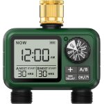 Programmateur arrosage 2 voies, grand écran lcd, arrosage automatique pour jardin, d'irrigation programmable, ... Programmateur arrosage 2 voies, grand écran lcd, arrosage automatique pour jardin, d'irrigation programmable, ...