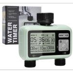 Programmateur arrosage automatique 2 voies, minuteur arrosage pour jardin, mode verrouillage enfant, ... Programmateur arrosage automatique 2 voies, minuteur arrosage pour jardin, mode verrouillage enfant, ...