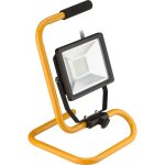 Projecteur led extrieur blanc lumire du jour goobay 30 w noir, jaune