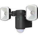 Projecteur led extrieur avec dtecteur de mouvements blanc neutre gp batteries rf2. 1 noir