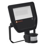 Projecteur led floodlight � d�tection 20 w 3000k noir