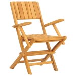Prolenta premium - chaises de jardin pliantes lot de 2 55x61x90cm bois massif teck