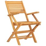 Prolenta premium - chaises de jardin pliantes lot de 2 55x62x90cm bois massif teck