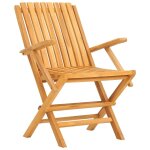 Prolenta premium - chaises de jardin pliantes lot de 2 61x67x90cm bois massif teck