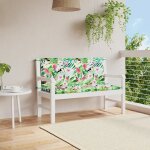 Prolenta premium - coussins de banc de jardin lot de 2 multicolore 120x50x7 cm