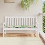 Prolenta premium - coussin de banc de jardin multicolore 150x50x4 cm tissu oxford