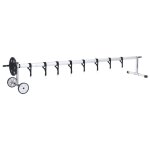 Prolenta premium - enrouleur de bche de piscine avec base en acier inoxydable