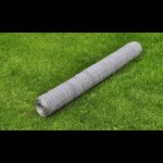Prolenta premium - grillage pour voli�re acier galvanis� 25 x 0, 5 m argent�