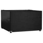 Prolenta premium - housse de salon de jardin 8 ?illets 125x125x75 cm carr�