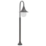Prolenta premium - lampadaire de jardin e27 120 cm aluminium bronze