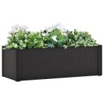 Prolenta premium - lit surlev de jardin systme arrosage anthracite 100x43x33 cm