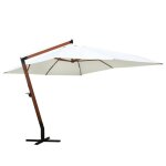 Prolenta premium - parasol 300 x 400 cm blanc