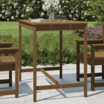 Prolenta premium - table de jardin marron miel 121x82, 5x110 cm bois massif de pin
