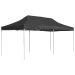 Prolenta premium - tente de rception pliable aluminium 6 x 3 m anthracite