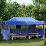 Prolenta premium - tente de r�ception pliable bleue 3 x 6 m