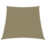Prolenta premium - voile de parasol tissu oxford trap�ze 2 / 4x3 m beige