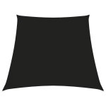 Prolenta premium - voile de parasol tissu oxford trap�ze 3 / 4x3 m noir