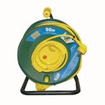 Prolongateur pour jardin + enrouleur - 50 m