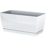 Prosper plast dupp400 - s449 39 x 19 x 18, 2 cm   coubi   cache - pot, blanc