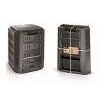 Prosperplast composteur compogreen 380l noir 82, 6x71, 9x71, 9 cm