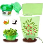Protection contre les limaces barri�re collerette - lot de 12 anneaux et 12 sacs - pet durable - 24x12cm ...