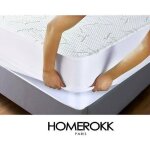 Protge matelas bambou impermable 90 x 190 cm - homerokk