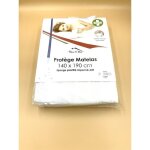 Protège matelas eponge plastifié imperméable 140 x 190 Protège matelas eponge plastifié imperméable 140 x 190