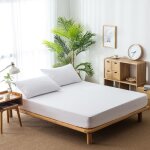 Protège matelas impermeable 140x200 bonnet 30 cm, alèse respirante et souple, bouclette microfibre, forme ... Protège matelas impermeable 140x200 bonnet 30 cm, alèse respirante et souple, bouclette microfibre, forme ...
