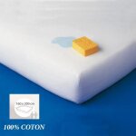 Prot�ge matelas imperm�able 160 x 200 cm 100% coton