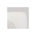 Prot�ge matelas - blanc - 200x200 cm - imperm�able - coton 230 gr / m - bonnet 30 cm