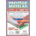 Prot�ge matelas - imperm�able - antiacarien - 160x200 cm - traitement sanitized - housse absorbante