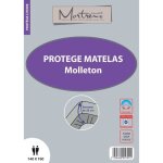 Prot�ge matelas molleton - 140 x 190 - toutes saisons - mortreux