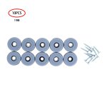 Prot�ge - pieds de table et de chaise, 10 pi�ces, protection de sol, tapis coulissant avec vis, pour ...