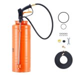 Pulv�risateur en acier inoxydable industriel - duoku - capacit� 13, 2 l - pompe manuelle - pression de ...